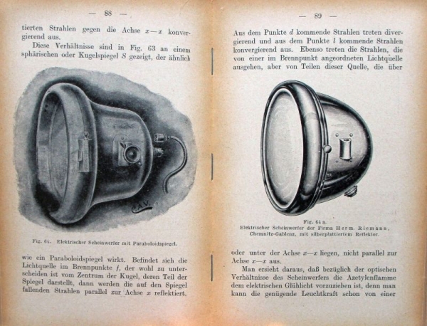 Loewy "Automobil-Beleuchtung" Vehicletechnic 1913 (8193)